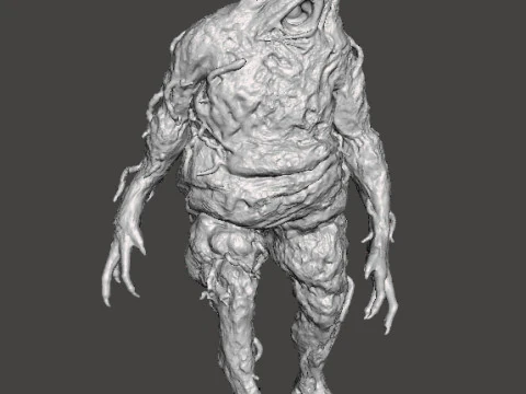RE7 MAMA MOLD MONSTER MINIATURE MODEL FOR HORROR OR FANTASY GAMES RPG DND 3D Print Model