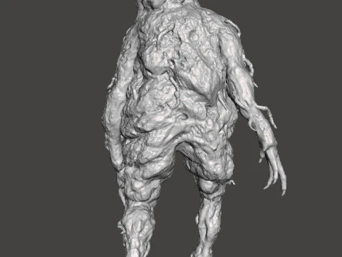 RE7 MAMA MOLD MONSTER MINIATURE MODEL FOR HORROR OR FANTASY GAMES RPG DND 3D Print Model