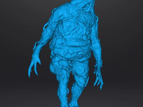 RE7 MAMA MOLD MONSTER MINIATURE MODEL FOR HORROR OR FANTASY GAMES RPG DND 3D Print Model