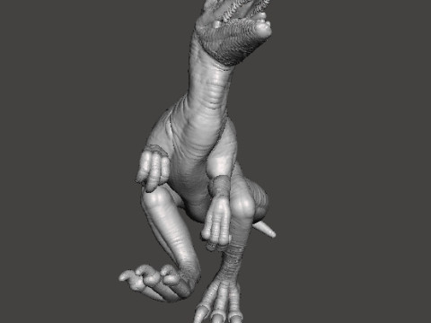 JP DEINONYCHUS DINOSAUR FIGURE MODEL ANIMAL CREATURE WILDLIFE 3D-Druckmodell