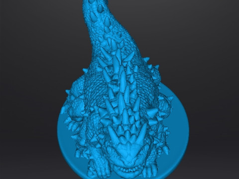 BASILISK MONSTER MINIATURE MODEL FOR FANTASY GAMES DND RPG Modelo de Impressão 3D