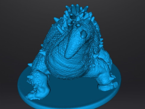BASILISK MONSTER MINIATURE MODEL FOR FANTASY GAMES DND RPG Modelo de Impressão 3D