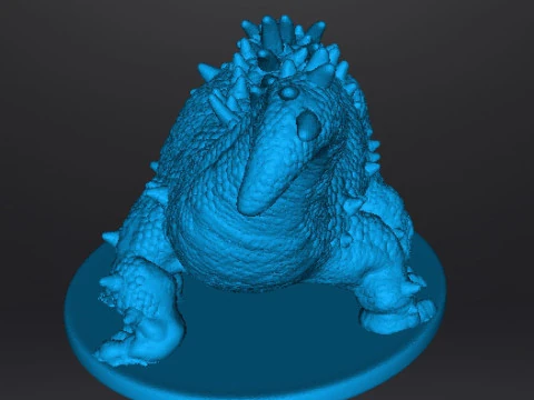 BASILISK MONSTER MINIATURE MODEL FOR FANTASY GAMES DND RPG 3D Print Model