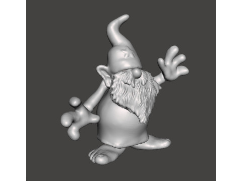 WIZARDS AVATAR THE GOOD WIZARD MINIATURE MODEL FOR FANTASY GAMES RPG DND 3D Baskı Modeli