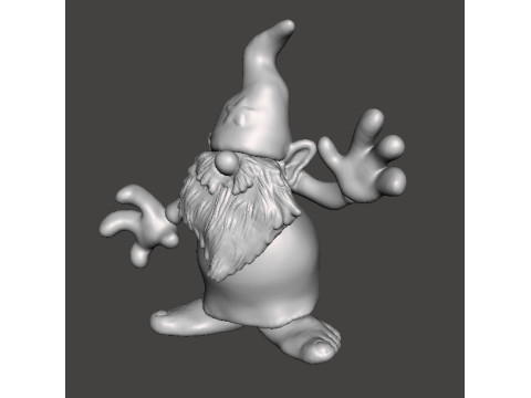 WIZARDS AVATAR THE GOOD WIZARD MINIATURE MODEL FOR FANTASY GAMES RPG DND 3D Baskı Modeli