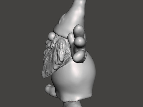 WIZARDS AVATAR THE GOOD WIZARD MINIATURE MODEL FOR FANTASY GAMES RPG DND 3D Baskı Modeli