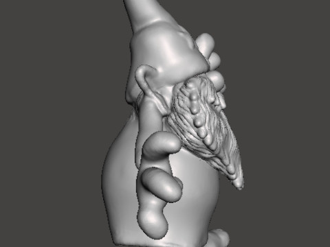 WIZARDS AVATAR THE GOOD WIZARD MINIATURE MODEL FOR FANTASY GAMES RPG DND 3D Baskı Modeli