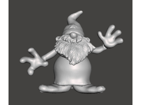 WIZARDS AVATAR THE GOOD WIZARD MINIATURE MODEL FOR FANTASY GAMES RPG DND 3D Baskı Modeli