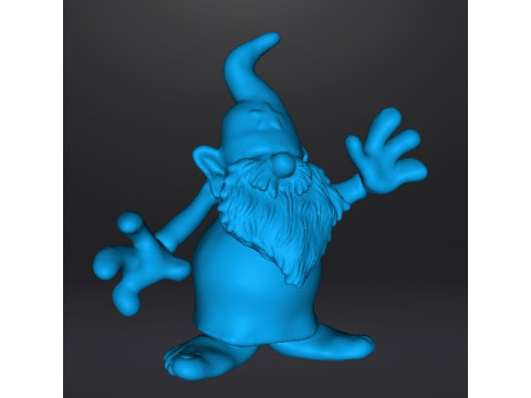 WIZARDS AVATAR THE GOOD WIZARD MINIATURE MODEL FOR FANTASY GAMES RPG DND 3D Baskı Modeli