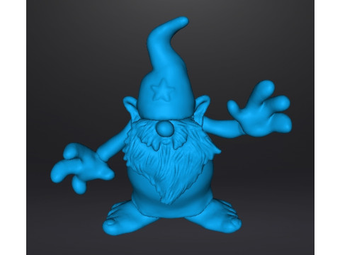 WIZARDS AVATAR THE GOOD WIZARD MINIATURE MODEL FOR FANTASY GAMES RPG DND 3D Baskı Modeli