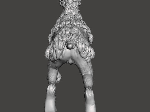 NEKKER MONSTER MINIATURE MODEL FOR HORROR AND FANTASY GAMES RPG DND 3Dプリントモデル