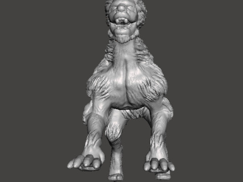 NEKKER MONSTER MINIATURE MODEL FOR HORROR AND FANTASY GAMES RPG DND 3Dプリントモデル