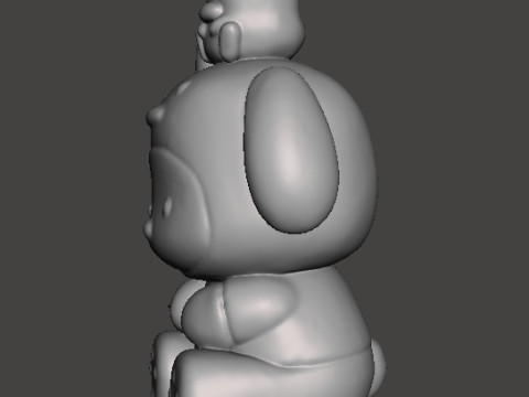 DUCKIE POCHACCO IN DUCK SUIT PVC FIGURE MODEL TOY SCULPTURE 3Dプリントモデル