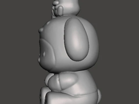 DUCKIE POCHACCO IN DUCK SUIT PVC FIGURE MODEL TOY SCULPTURE 3D Print Model