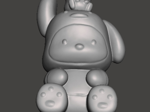 DUCKIE POCHACCO IN DUCK SUIT PVC FIGURE MODEL TOY SCULPTURE 3Dプリントモデル