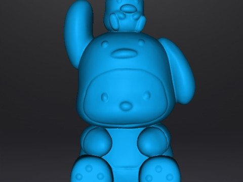 DUCKIE POCHACCO IN DUCK SUIT PVC FIGURE MODEL TOY SCULPTURE 3Dプリントモデル