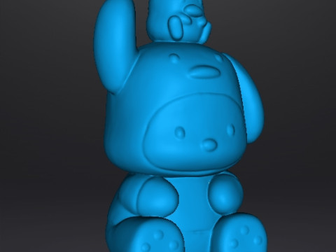 DUCKIE POCHACCO IN DUCK SUIT PVC FIGURE MODEL TOY SCULPTURE 3Dプリントモデル