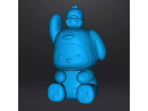 DUCKIE POCHACCO IN DUCK SUIT PVC FIGURE MODEL TOY SCULPTURE 3D Print Model