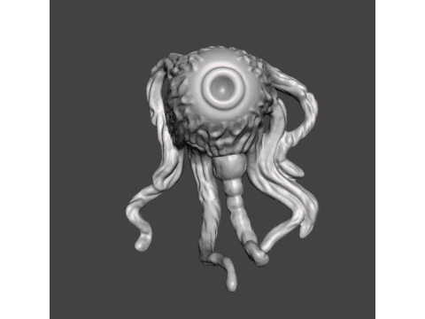 MIGHTYMAX EYE OF THE CYCLOPS 1992 PVC FIGURE MINIATURE TOY 3D 打印模型