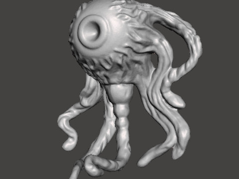 MIGHTYMAX EYE OF THE CYCLOPS 1992 PVC FIGURE MINIATURE TOY 3D 打印模型