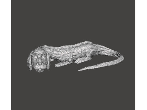 NEVERENDING STORY FALKOR THE LUCK DRAGON FIGURE MODEL RPG DND 3D-printmodel