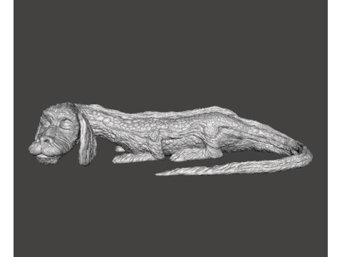 NEVERENDING STORY FALKOR THE LUCK DRAGON FIGURE MODEL RPG DND 3D Print Model