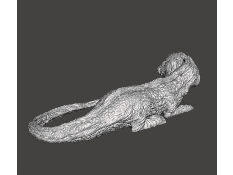 NEVERENDING STORY FALKOR THE LUCK DRAGON FIGURE MODEL RPG DND 3D Print Model
