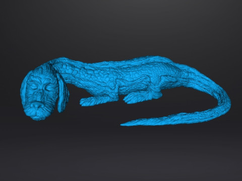 NEVERENDING STORY FALKOR THE LUCK DRAGON FIGURE MODEL RPG DND 3D Print Model