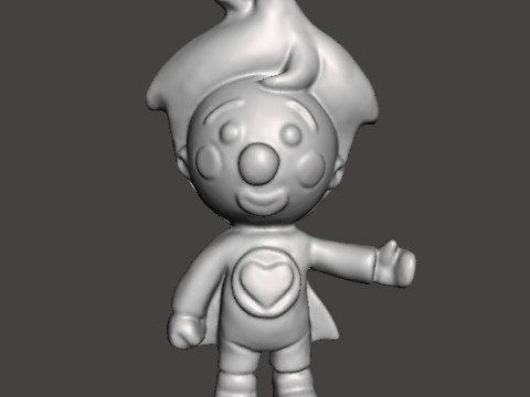 PLIM PLIM THE LITTLE CLOWN PVC FIGURE MODEL TOY SCULPTURE 3D 打印模型