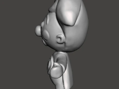 PLIM PLIM EL PEQUE&Ntilde;O PAYASO PVC FIGURA MODELO ESCULTURA DE JUGUETE Modelo de impresión 3D