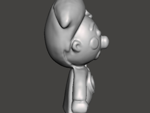PLIM PLIM THE LITTLE CLOWN PVC FIGURE MODEL TOY SCULPTURE 3D Baskı Modeli