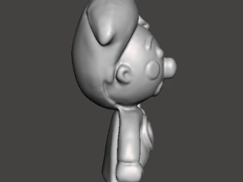 PLIM PLIM EL PEQUE&Ntilde;O PAYASO PVC FIGURA MODELO ESCULTURA DE JUGUETE Modelo de impresión 3D