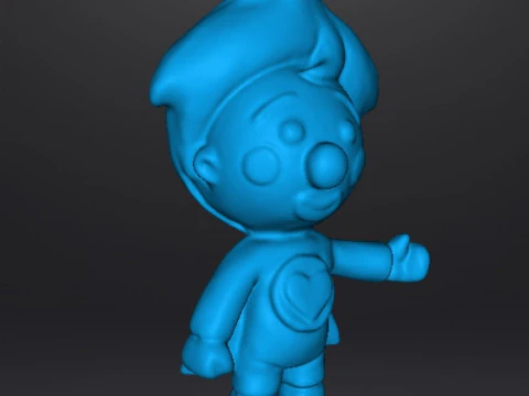 PLIM PLIM EL PEQUE&Ntilde;O PAYASO PVC FIGURA MODELO ESCULTURA DE JUGUETE Modelo de impresión 3D