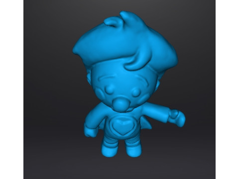 PLIM PLIM THE LITTLE CLOWN PVC FIGURE MODEL TOY SCULPTURE 3D Baskı Modeli