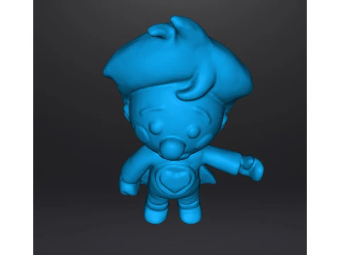 PLIM PLIM EL PEQUE&Ntilde;O PAYASO PVC FIGURA MODELO ESCULTURA DE JUGUETE Modelo de impresión 3D