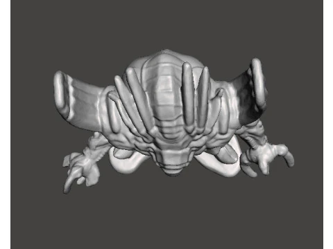 POWER RANGERS ARGENTO CORNA MOSTRO FIGURA IN PVC MODELLO GIOCATTOLO Modello di stampa 3D