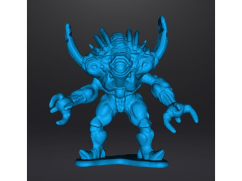 POWER RANGERS SILVER HORNS MONSTER PVC FIGURE MODEL TOY Model do druku 3D