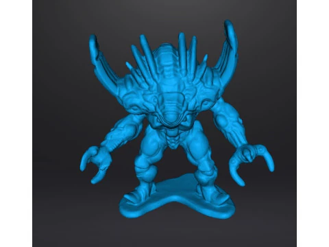 POWER RANGERS ARGENTO CORNA MOSTRO FIGURA IN PVC MODELLO GIOCATTOLO Modello di stampa 3D