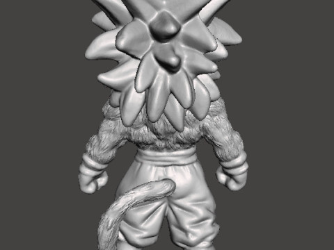 DB SON GOKU PHASE 4 CHIBI MINIATURE MODEL ANIME HERO GAMES Modelo de Impressão 3D