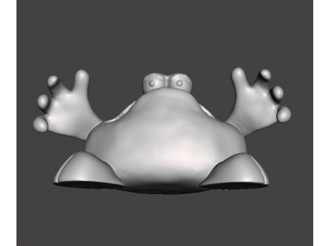 TRAP DOOR THE BIG RED THING FANTASY FIGURE MODEL TOY SCULPTURE 3D Print Model