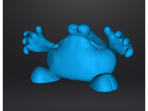 TRAP DOOR THE BIG RED THING FANTASY FIGURE MODEL TOY SCULPTURE 3D Print Model