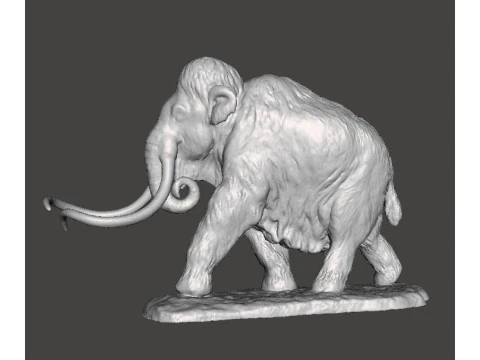 РЕАЛІСТИЧНА ФІГУРКА МАМОТА JEFFERSONIAN МІНІАТЮРНА МОДЕЛЬ ДОІСТОРИЧНА DND RPG 3D Принт Модель