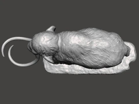 РЕАЛІСТИЧНА ФІГУРКА МАМОТА JEFFERSONIAN МІНІАТЮРНА МОДЕЛЬ ДОІСТОРИЧНА DND RPG 3D Принт Модель