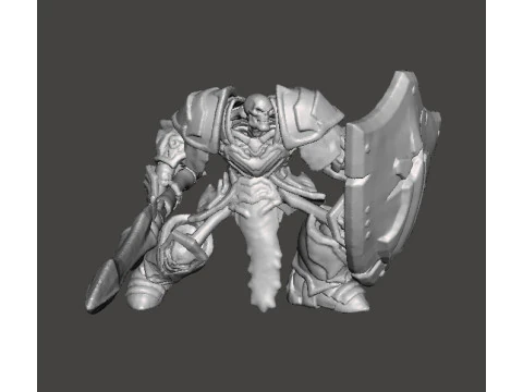 MINIATUROWY MODEL SZKELETONU MISTRZA DO GIER FANTASY RPG DND Model do druku 3D