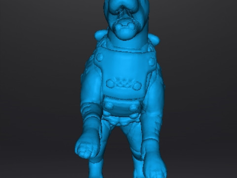KAMPFHUND 1961 ATTACKING MINIATURE MODEL FIGURE FOR SCIFI GAMES RPG DND 3D Baskı Modeli