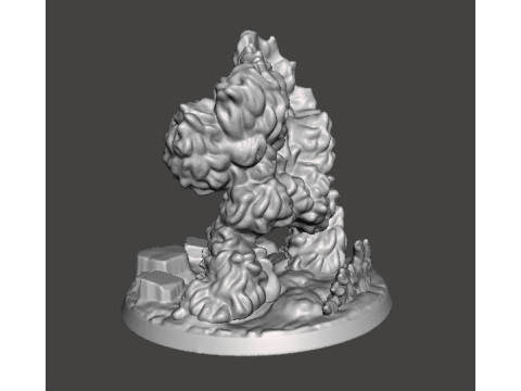 FIREBALL SKELETON HADOUKEN MINIATURE MODEL FOR FANTASY GAMES RPG DND Modello di stampa 3D