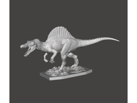JP3 SPINOSAURUS FIGURE STATUE MODEL DINOSAUR WILDLIFE 3D 打印模型