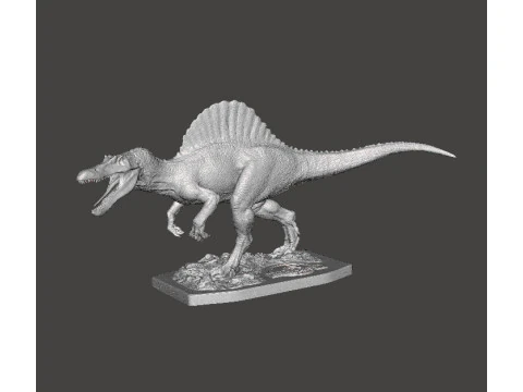 JP3 SPINOSAURUS FIGURE STATUE MODEL DINOSAUR WILDLIFE 3D Print Model