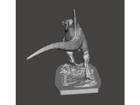 JP3 SPINOSAURUS FIGURE STATUE MODEL DINOSAUR WILDLIFE 3D Print Model