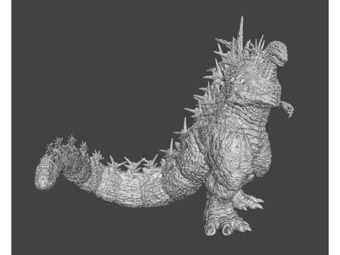 GODZILLA MINUS ONE KAIJU MONSTER MINIATURE GAMES RPG DND 3D 打印模型